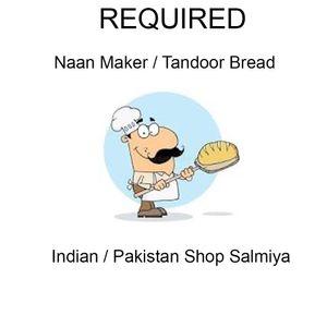 Bread Naan  chef looking for work